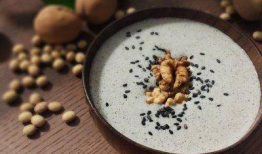 核桃芝麻豆浆的功效